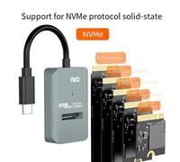 10Gbps M.2 Nvme SSD Recinto Custodia Tipo C M2 Pcie Adattatore Strumento