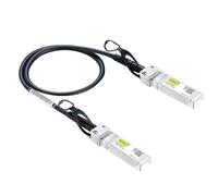 10Gtek 1.25G SFP DAC Twinax Cable, Gigabit Passive Direct Attach Copper Twinax SFP Cable for Cisco SFP-1GBASE-CU0.3M, Ubiquiti UniFi, Fortinet, Netgear, TP-Link And More, 0.3-Meter(0.98ft)
