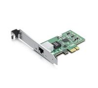10Gtek® 10/100/1000Mbps Gigabit PCI-e Netzwerkadapter (NIC) mit Intel 82574L Chip Controller | Single Copper RJ45 Port | PCI-e X1 | Compare to Intel EXPI9301CT / EXPI9301CTBLK