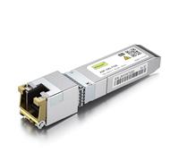 10Gtek 100-Meter 10GBase-T SFP+ to RJ45 Transceiver, RJ45 to SFP+ Copper Ethernet CAT.6a Module, for Cisco SFP-10G-T-X