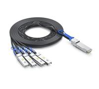 10Gtek 100G QSFP28 to 4x 25G SFP28 Breakout DAC Passive Direct Attach Copper Twinax Cable for Cisco QSFP-4SFP25G-CU3M, 3-Meter(10ft)
