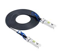 10Gtek 25G SFP28 SFP+ DAC Cable - 25GBASE-CR SFP28 to SFP28 Passive Direct Attach Copper Twinax Cable for Cisco SFP-H25GB-CU0.25M, Ubiquiti UC-DAC-SFP28, Supermicro and More, 0.25-Meter(0.8ft)