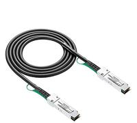 10Gtek 40G QSFP+ DAC Cable, 40GBASE-CR4 Passive Direct Attach Copper Twinax QSFP Cable for Mellanox MC2206130-002, 2-Meter(6.5ft)