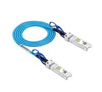 10Gtek [Blue] 25G SFP28 SFP+ DAC Cable - 25GBASE-CR SFP28 Passive Direct Attach Copper Twinax Cable for Cisco SFP-H25GB-CU0.5M, Ubiquiti, MikroTik, Arista, Supermicro and more, 0.5-Meter(1.6ft)