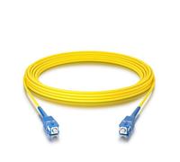 10Gtek OS2 SC a Cavo Fibra Ottica 5m - 9/125 Monomodale Simplex Patch LSZH per Bidi Media Converter