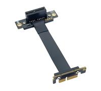 10Gtek PCIe 3.0 Riser Cable, X1 to X1, M to F, 90° to 90°, Cable Length 10cm, P311MF5510