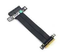 10Gtek PCIE 3.0 Riser Extension Cable, 4X to 4X, M to F, Straight to Straight, Cable Length 20cm, P322MF1120