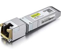 10Gtek per Mikrotik S+RJ01 10GBase-T SFP+ Transceiver, 10G T, 10G Copper, RJ-45 SFP+ Cat.6a, Fino a 30-Meter