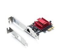 10Gtek® Scheda di rete 2.5 gigabit, 2.5GBase-T PCIe Realtek RTL8125B 2500/1000/100Mbps PCI Express Gigabit scheda Ethernet RJ45 LAN Controller, supporto PXE Windows Server/Ubuntu/Centos/Debian