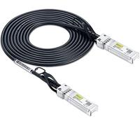 10Gtek SFP+ DAC Twinax Cavo 0.42-Meter(1.38ft), 10G SFP+ to SFP+ Direct Attach Copper Passive Cable per Cisco SFP-H10GB-CU0.42M, Ubiquiti UniFi, TP-Link, Netgear, D-Link, Zyxel, Mikrotik And More