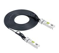 10Gtek SFP+ DAC Twinax Cavo 3.6-Meter(12ft), 10G SFP+ to SFP+ Direct Attach Copper Passive Cable per Cisco, Ubiquiti UniFi, TP-Link, Netgear, D-Link, Zyxel,Mikrotik And More