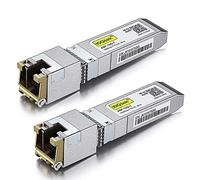 10Gtek [x2 PCS] Intel 10G SFP+ RJ45 Modulo, 10GBase-T Copper Transceiver, Fino a 30-Meter