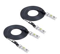 10Gtek [x2 PCS] SFP+ DAC Twinax Cavo 5-Meter(16.5ft), 10G SFP+ to SFP+ Direct Attach Copper Passive Cable per Cisco SFP-H10GB-CU5M, Ubiquiti UniFi, TP-Link, Netgear, D-Link, Zyxel, Mikrotik And More