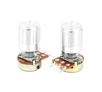 10K OHM Resistori variabili Potenziometro rotativo conico lineare 10KB B10K Potenziometri Pot 2 pezzi AMNzOgOdL