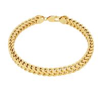 10k Oro Giallo 1.5mm-6mm Franco Scatola Bracciale Catena Uomo Donna 7 " 7.5 " 8