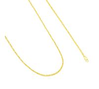 10K Oro Giallo 2mm Bizantina Catena Quadrato Link Italiano Ciondolo Collana 61cm