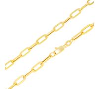 10k Oro Giallo 5mm Fermacarte Catena Rolo Graziosa Link Cavo Collana Da 45.7cm