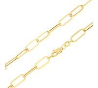 10k Oro Giallo 6mm Fermacarte Catena Rolo Dainy Cavo Link Collana Uomo Da 50.8cm