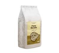 10kg SEMOLA DI GRANO DURO RIMACINATA per Pane Dorato, fragrante e rustica, 10kg (10 sacchetti da 1kg). Dona crosta croccante e mollica dorata a pani fatti in casa - Molino Braga.