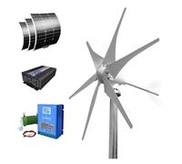 10kwh/giorno con sistema a celle solari 12V/24V/48V regolatore MPPT a basso rumore e senza for uso domestico(With solar system,12V)