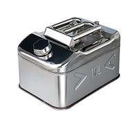 10L/15L/20L Tanica carburante di scorta Serbatoio benzina in acciaio inox con beccuccio Bottiglia di miscelazione olio carburante benzina per riscaldatore di parcheggio diesel aria camion auto