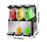 10L 20L 30L Slushie Machine Commercial Ice-Cool Juice Smoothie Slush Maker Distributore automatico di bevande congelate for la casa(30L)