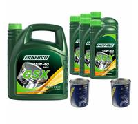 10L FANFARO GSX 15W-40 olio motore Automobile Api Sg / CD Incl. Di