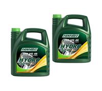 10 L 2x 5 Litro FANFARO Centrale Olio Idraulico Hydro Iso 46 Hlp 46 Industria