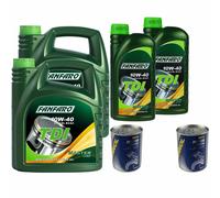 10L FANFARO Tdi 10W-40 Api CH-4 / Sl olio motore Olio Motore Incl. Motoe Doctor