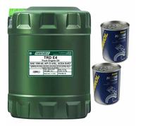 10L FANFARO Trd E4 Uhpd 10W-40 olio motore Api CI-4 / Sl Acea E4/E7 Incl. Doctor