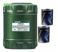 10L FANFARO Trd E4 Uhpd 10W-40 olio motore Api CI-4 / Sl Acea E4/E7 Incl. Flush