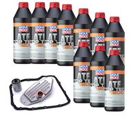 10L LIQUI MOLY Olio Getriebe ATF 1200 per Jeep Wrangler III 2.8 CRD 3.8