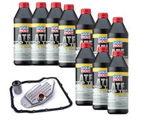 10L LIQUI MOLY Olio Trasmissione ATF 1100 per Jeep Cherokee 2.4 Laredo 3.7