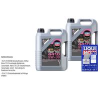 10L Liqui-Moly Top Tec 4410 5W30 per Renault Rn 17 07 Acea C3 Luce 226.52