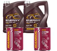 10L MANNOL Energia Ultra JP 5W-20 Scorrevolezza olio motore Api Sn Ilsac GF-5