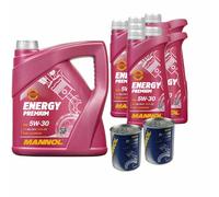 10L MANNOL Energy Premium 5W-30 API SN/CH-4 Olio Motore Inkl. Motor Doctor