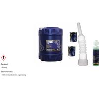 10L MANNOL olio motore Diesel Tdi 5W-30 Incl. Additivo Auslaufschlauch Pulitori