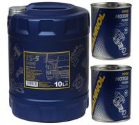 10L MANNOL Olio Motore TS-5 UHPD 10W-40 API Pulitore Motore Flush