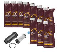 10L MANNOL Olio Trasmissione DCT Fluid per Ford Kuga I 2.0 TDCi 4x4 USA