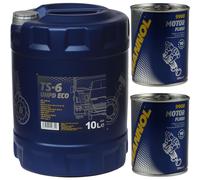 10L MANNOL TS-6 UHPD Eco 10W-40 APICI-4/SL Syntetico Pulizia Motore