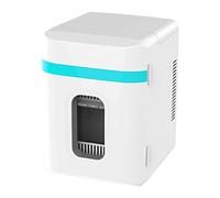 10L Mini Frigo per Camere da Letto con Finestra Frigorifero Cosmetico Portatile Raffreddatore & Riscalda Compatibilità di Alimentazione AC + DC per Auto, Case, Uffici E Dormitori (Color : Blue)