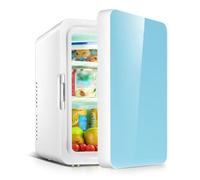 10L Mini Frigo Per Camere Da Letto Piccolo Congelatore Trucco Mini Frigorifero Riscaldatore Per Alimenti Raffreddatore Per Bevande Compatibilità AC + DC Per Casa Ufficio Auto Frigo 12V-220V ( Size : B