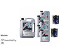10L Olio Motore Liqui Moly Special Tec V 0W-20 2x Motor Flush