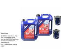 10L olio motore Liqui Moly Touring High-Tech 15W-40 2xMotor Dottore