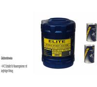 10L Olio Motore MANNOL Elite 5W-40 2x MANNOL Leak-Stop ADDITIVO