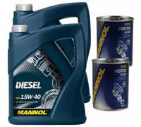 10L Olio Motore MANNOL SAE 15W-40 DIESEL 2x