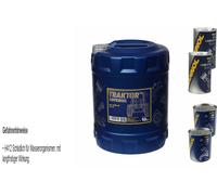 10L Olio Motore MANNOL Trattore Superoil 15W-40 2xLeak-Stop+Motor Doctor