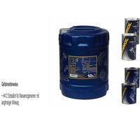 10L Olio Motore MANNOL TS-5 Uhpd 10W-40 2x MANNOL Perdita Additivo + Motor Flush