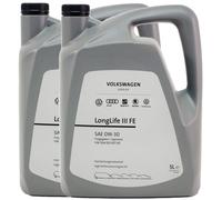 10L Olio Motore Originale VW Audi Seat Skoda SAE 0W30 Longlife 3 III GS55545M4
