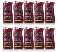 10L Original MANNOL Olio Per Trasmissione Extra 75W-90 API GL 4/GL 5 LS MN8103-1